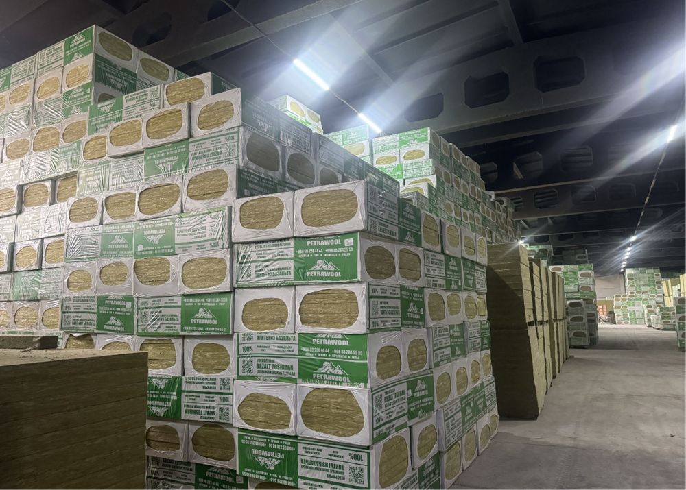 Базальтовая каменная вата PETRAWOOL завод оптом доставка есть