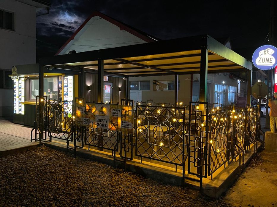 Vand container fast-food + terasa cu sau fara afacere la cheie!