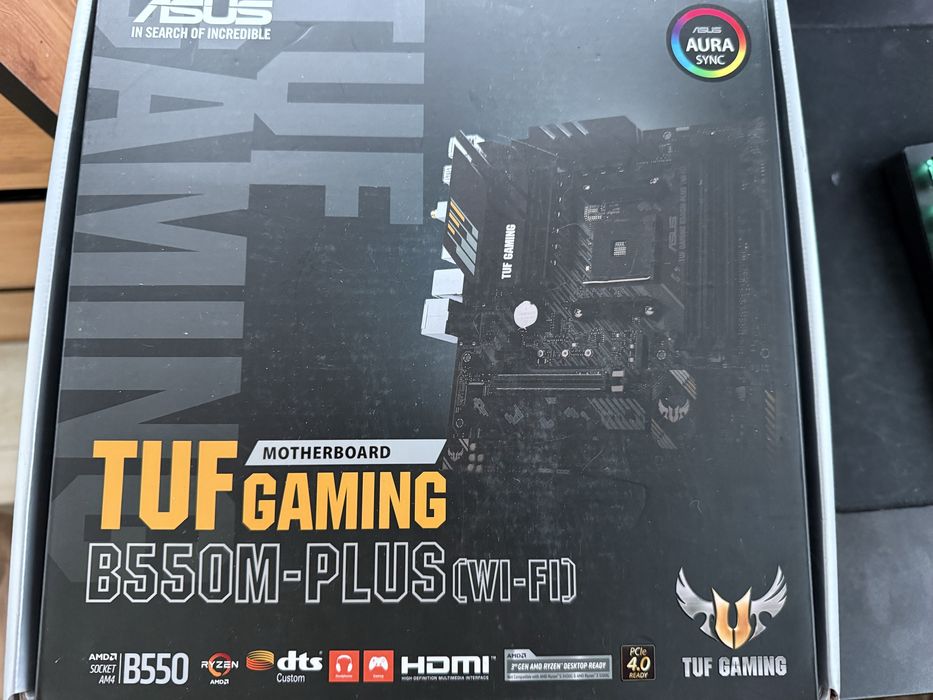 Placa de baza Asus tuf gaming b550m-plus(wi-fi), AM4