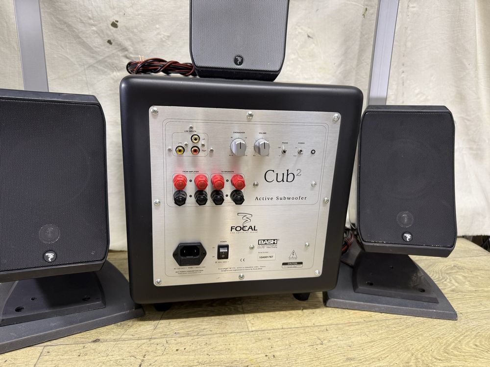 Focal 5 колонки Subwoofer