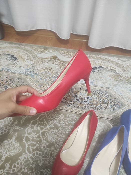 Туфли, кожзам, классика,38 размер (маломерит)