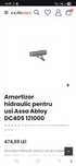 Amortizor hidraulic pentru usi Assa Abloy DC405 121000, doua bucati.