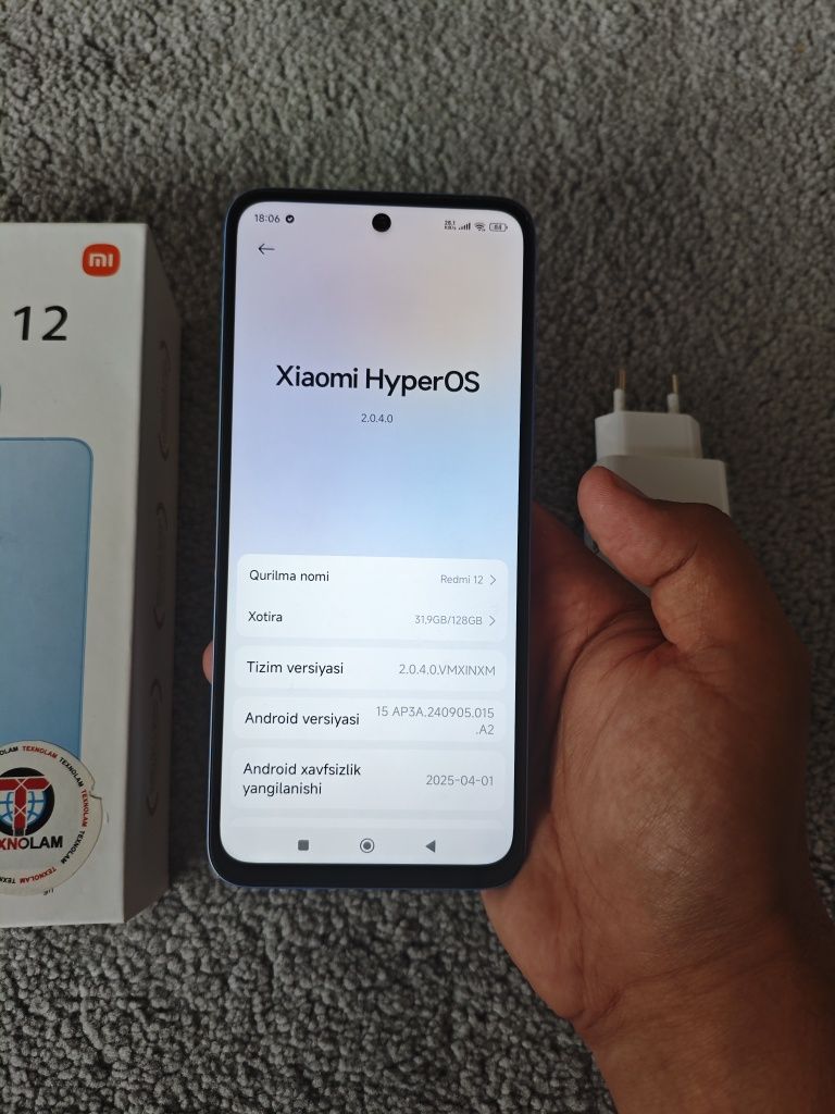 Redmi note 12 128gb ideal