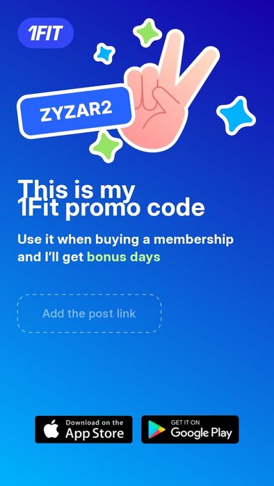 Промо код 1фит 1fit ZYZAR2