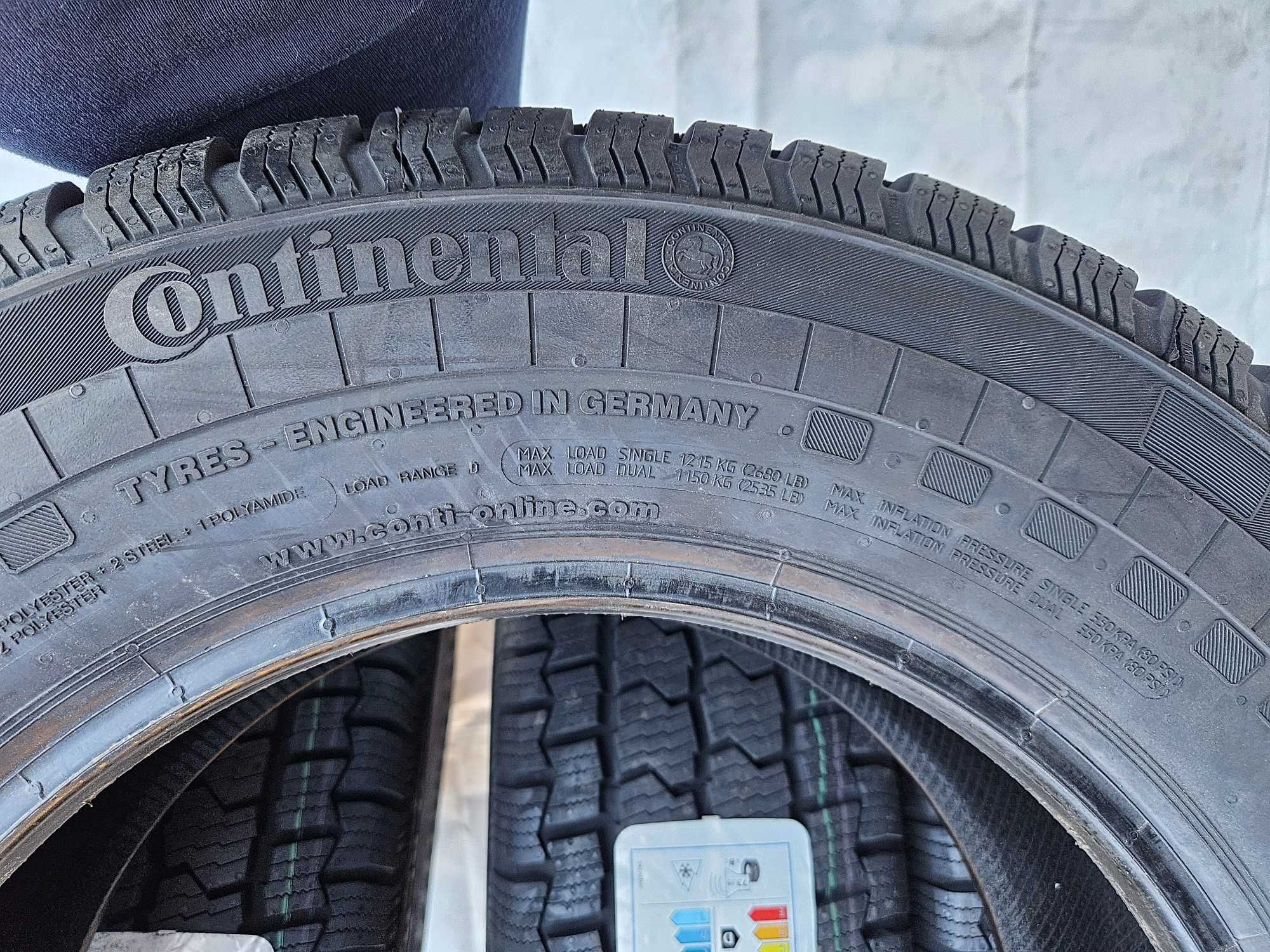 Нови бусови гуми 235/65R16C Continental FourSeason 2 115R 300лв. с ДДС