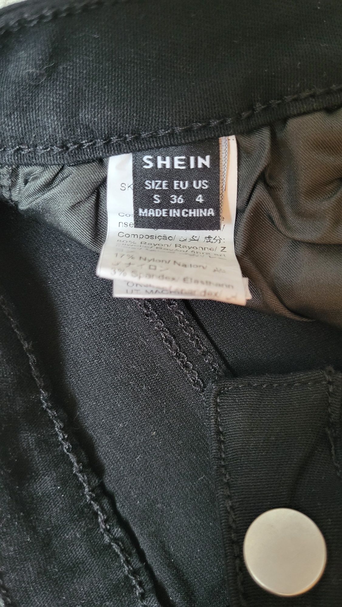 Черни дънки Shein размер S