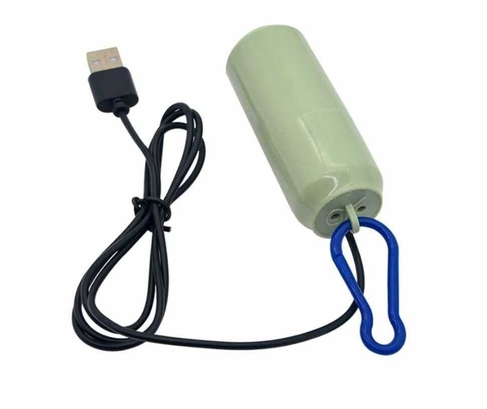 USB помпа помпичка за  въздух рибки  стръв