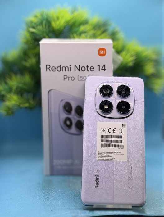 Xiaomi Redmi Note 14 Pro, 8GB RAM, 256GB, 5G, Lavender Purple