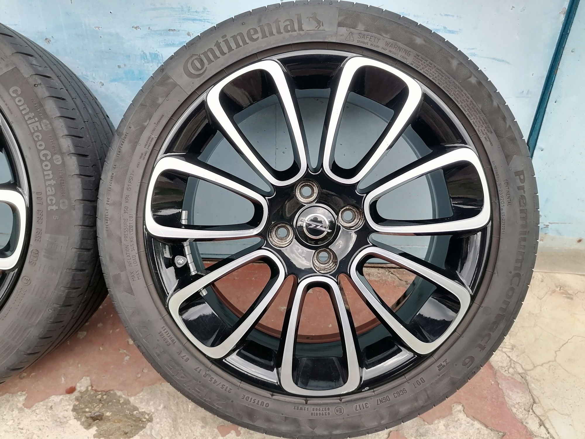 Джанти 17" 4х100 Opel Adam, Corsa, Meriva