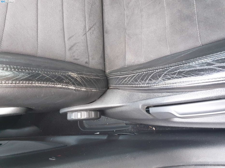 Interior Scaun Scaune Piele Semi Piele cu Alcantara Fara Incalzire si Bancheta cu Spatar Skoda Octavia 3 Break Combi 2013 - 2020 [K5848] [K5849] [K5850] [K5851]