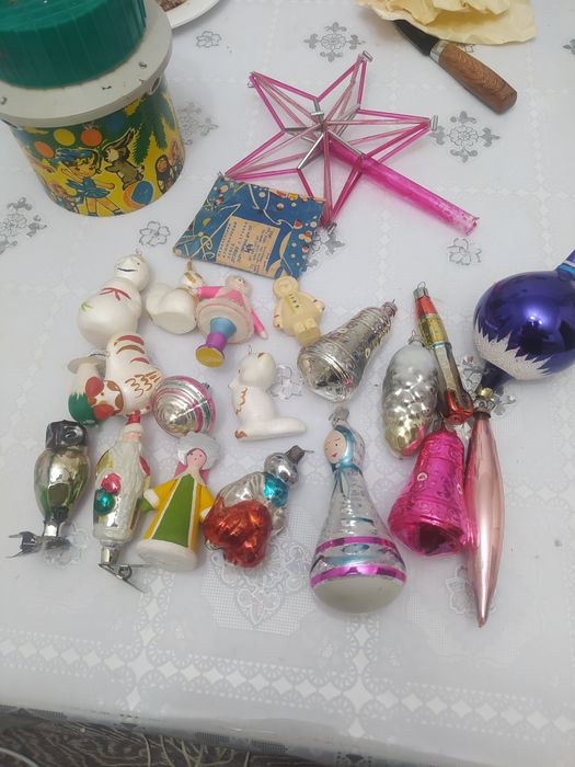 Ёлочные игрушки СССР