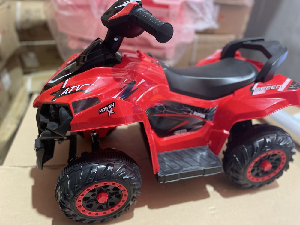 Atv electric copii Nichiduta Power X Speed 12V 4.5Ah, Roti rezistente