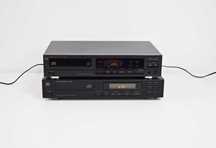 CD Player Dual CD 1006RC + CD 100RS, defecte