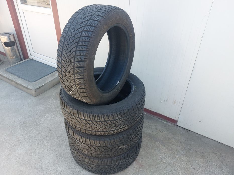 125 lei bucata! Set anvelope M+S/IARNA 225 55 18 Dunlop