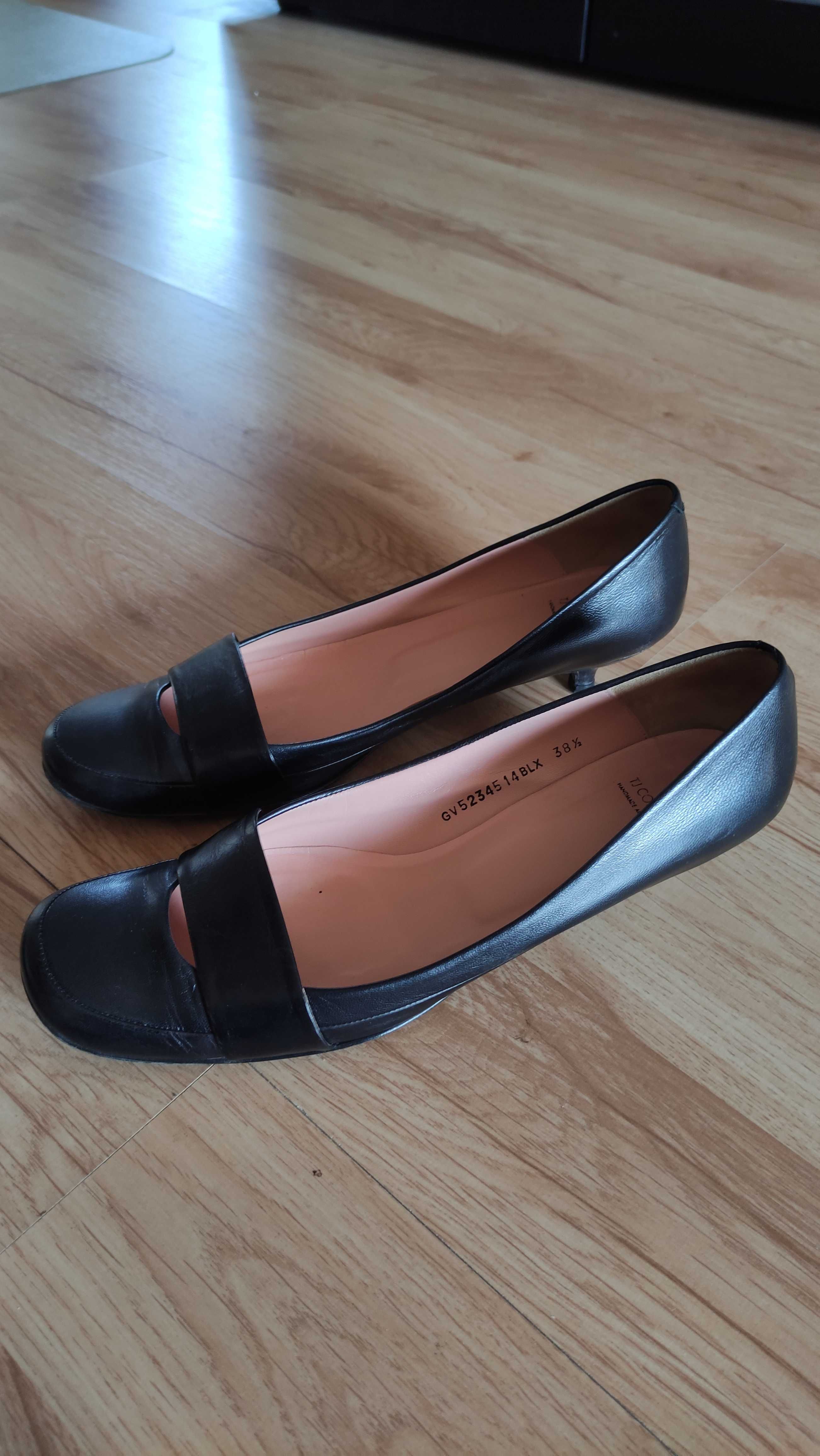 Pantofi de piele , toc cui micut