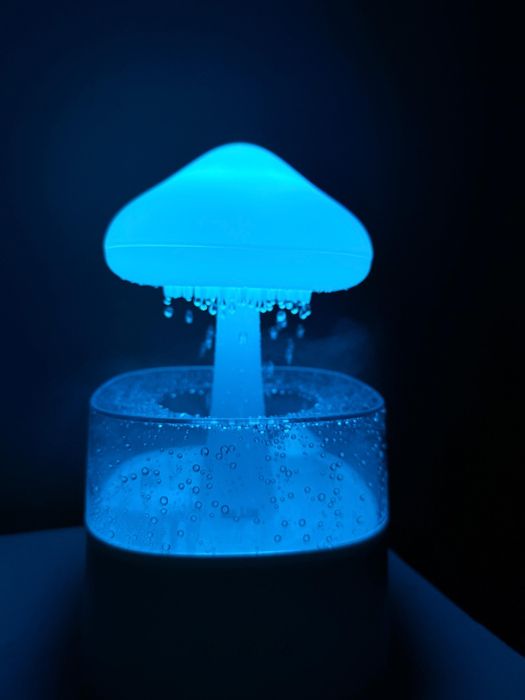 Umidificator/Nor de ploaie/Difuzor Aromaterapie/ 7 culori ambientale