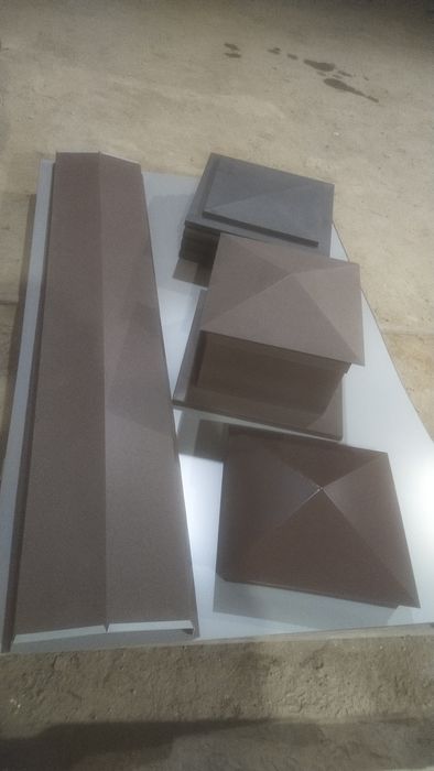 Колпаки и парапеты на забор