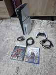 Ps5 slim disk 1 TB 2 jocuri