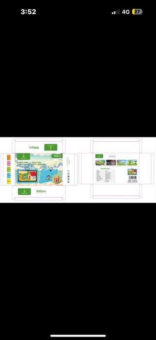 Детский планшет планшет балаларға