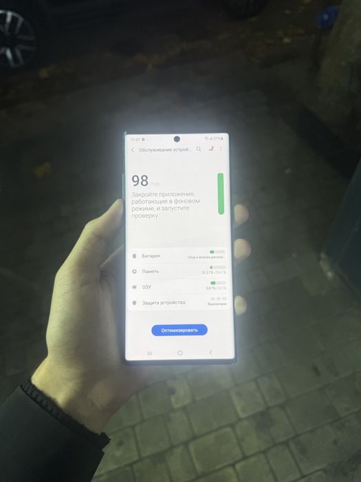 Samsung not 10 plus 12ga 256gb