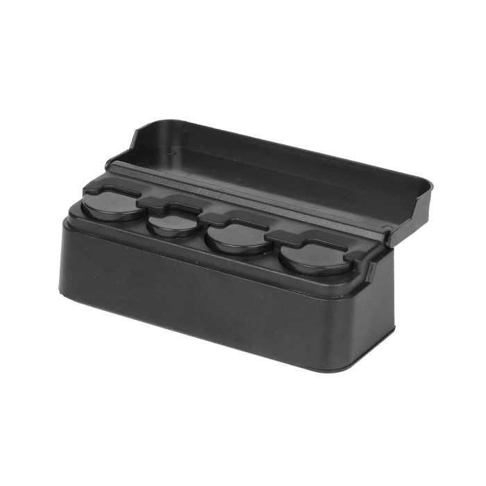 Монетник за автомобил Automat, PVC, Черен