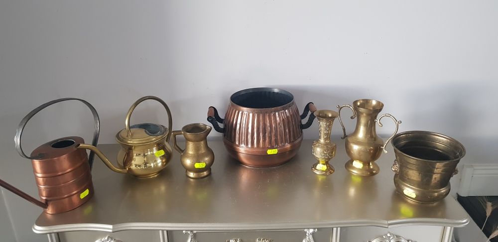 Bol/vază veche din alamă