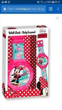 Ceas de perete Minnie Mouse