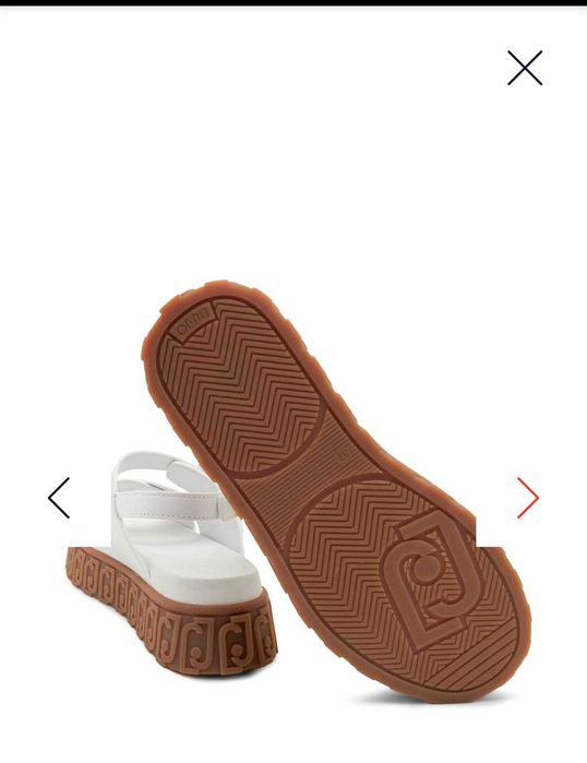 Бели сандали liu jo