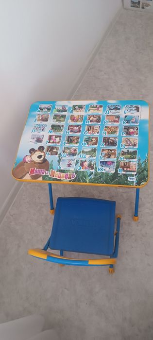 Детский стол со стулом в комплекте