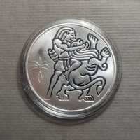 Сувенирная монета Шекель. «Самсон и Лев» Израиль. 2009