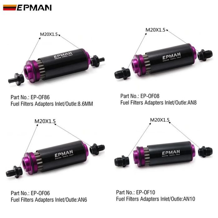 Спортен горивен филтър