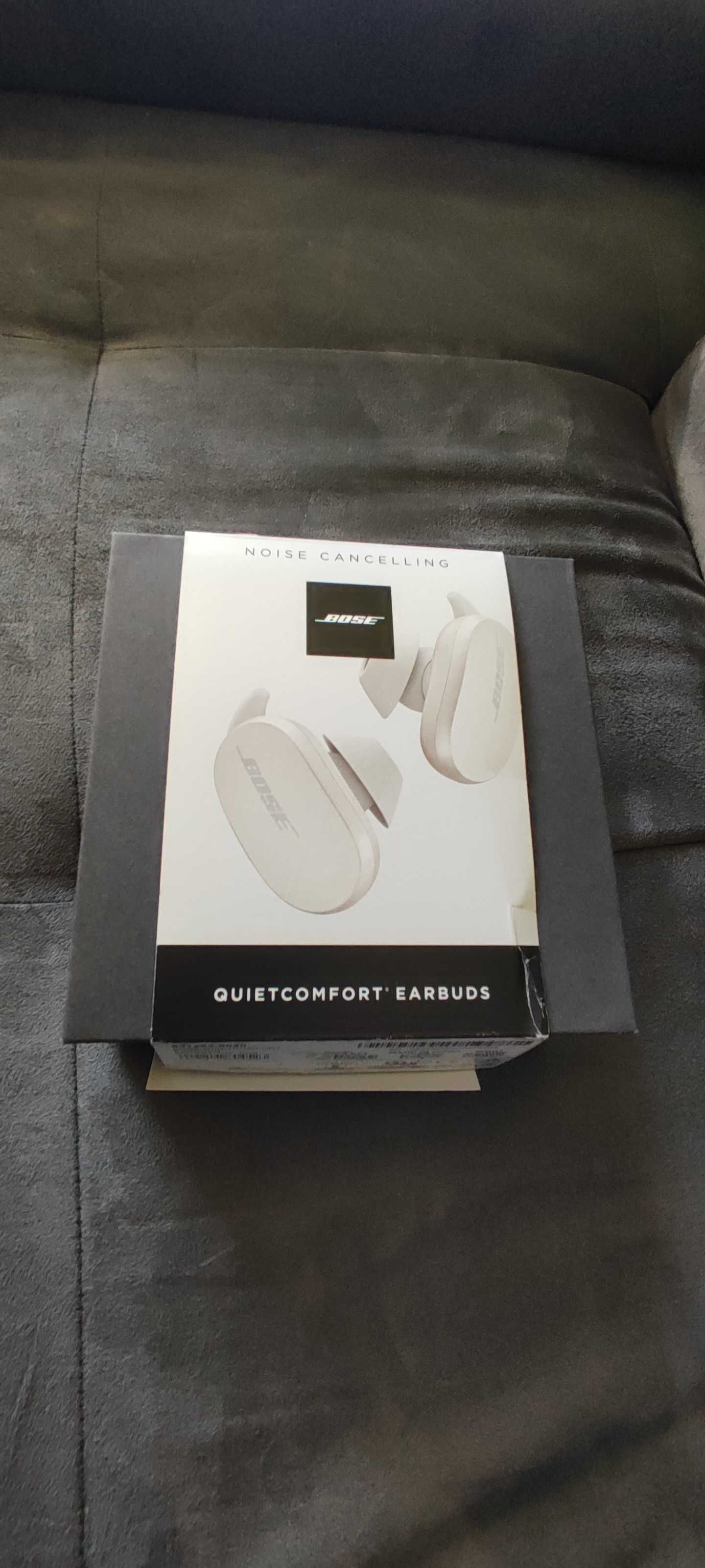 Безжични слушалки Bose - QuietComfort Earbuds, TWS, бели
