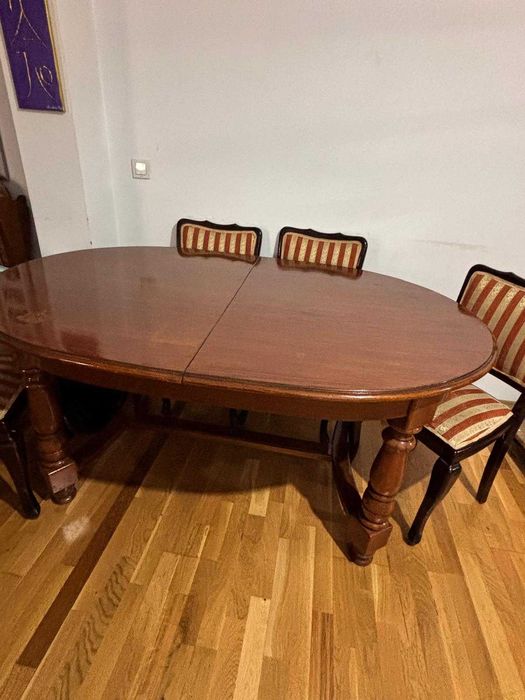 Masa lemn masiv -cires