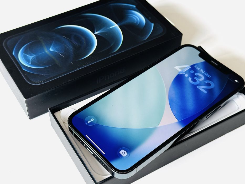 Iphone 12 Pro 128GB Blue 100% Батерия! Гаранция 6 месеца