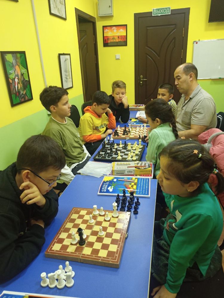 Шахматы для детей от 6-ти лет, бесплатное пробное занятие
