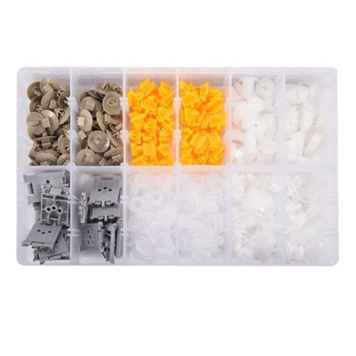 Set clipsuri cleme auto de plastic renault 300 piese