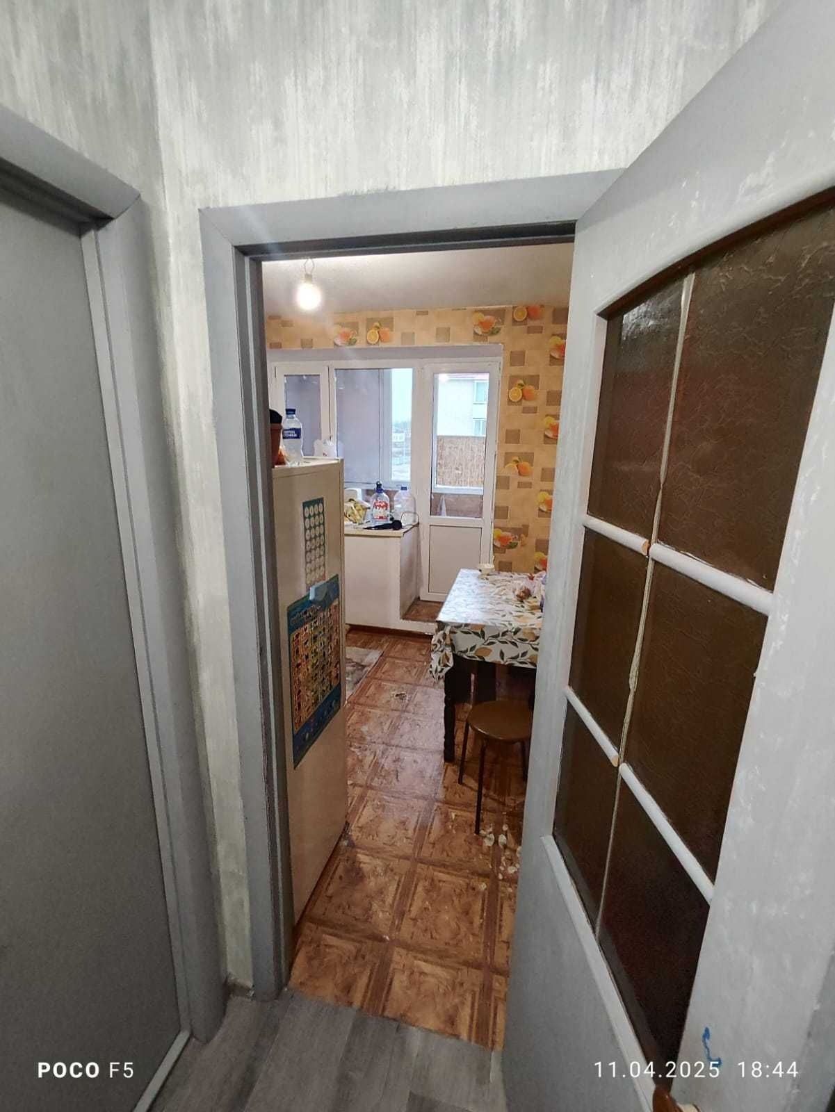 Продается 1ком квартира в Затоболовке