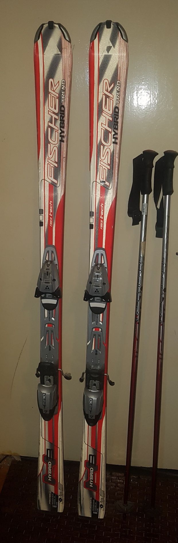 Skiuri Fischer + bețe