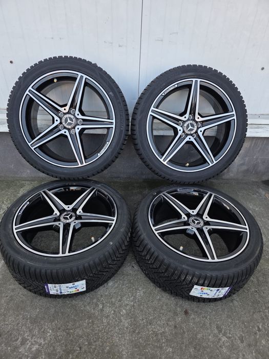 Roti noi de iarna Mercedes C-class R18 in doua latimi DOT2025