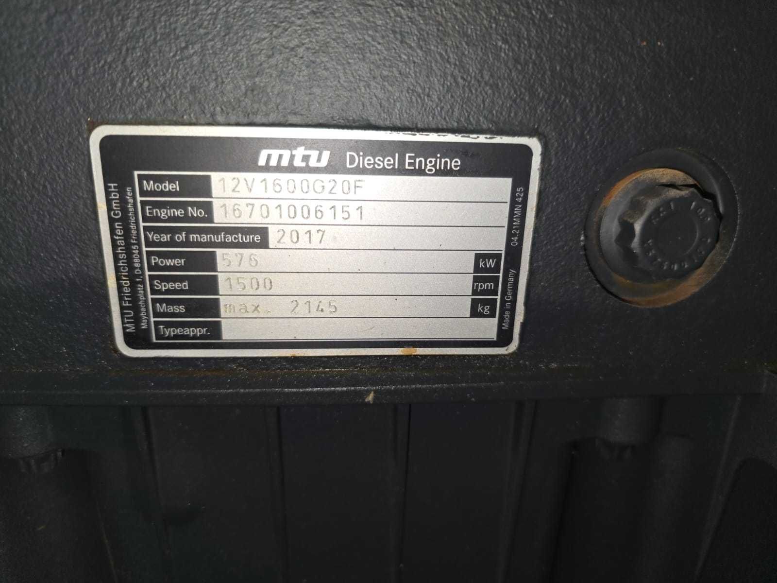 Generator Diesel Industrial HIMOINSA HMW-665 T5 MON – 531 kW