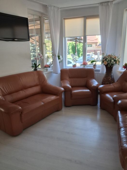 Canapele din piele naturală