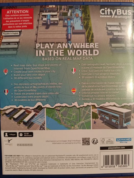 Joc ps5 City Bus Manager