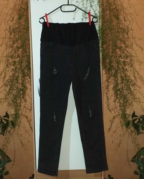 Дънки за бременни / Super skinny fit / H&M