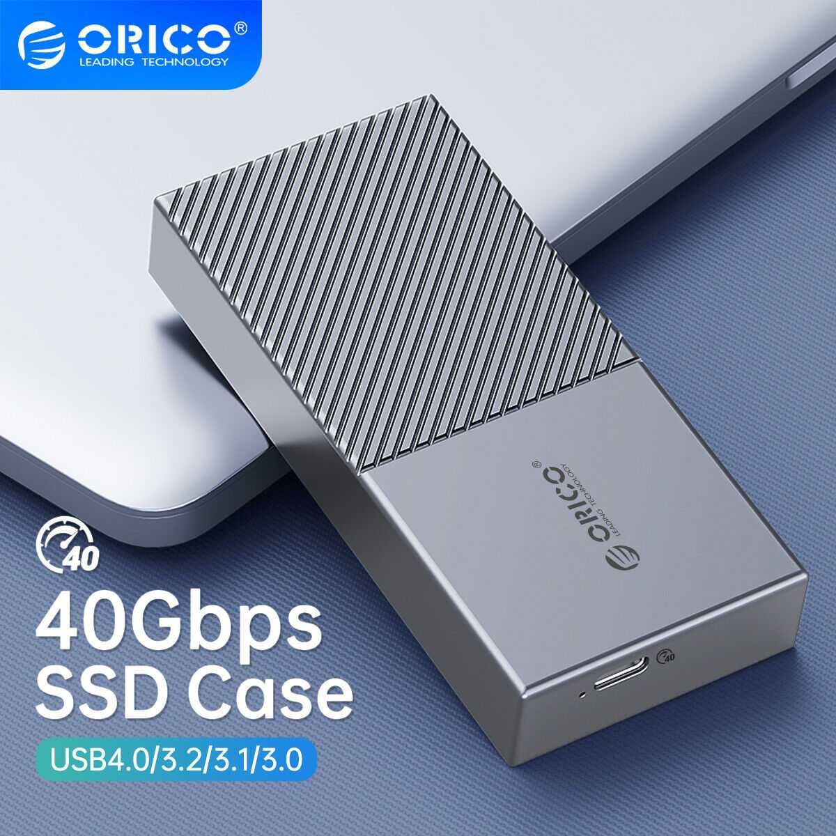 Корпус для SSD NVME 40Гбит/с ORICO 40Gbps M.2 Nvme SSD Enclosure