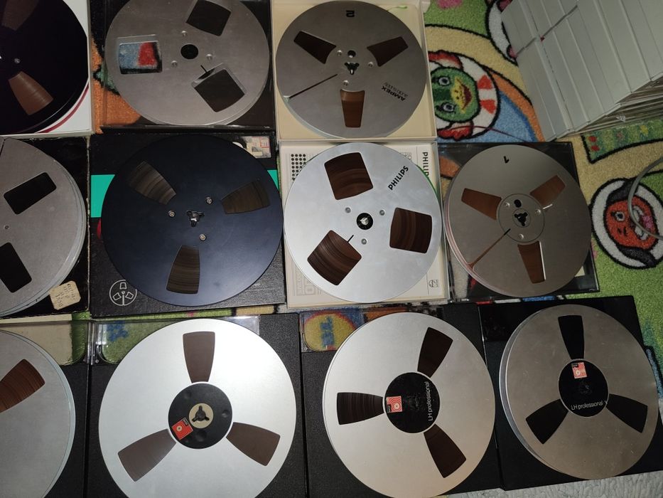 Vând Benzi de Magnetofon Metalice Aluminiu