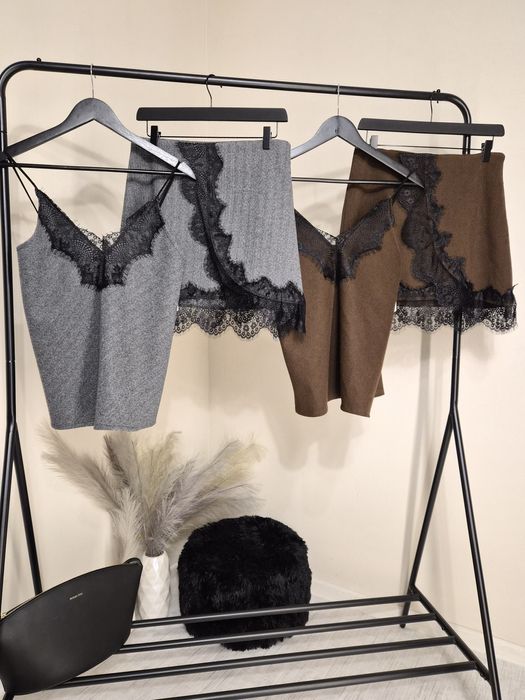 Комплект вълна с дантела LBD