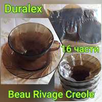 НОВ! Duralex Beau Rivage - 16 части
френски сервиз чай/кафе