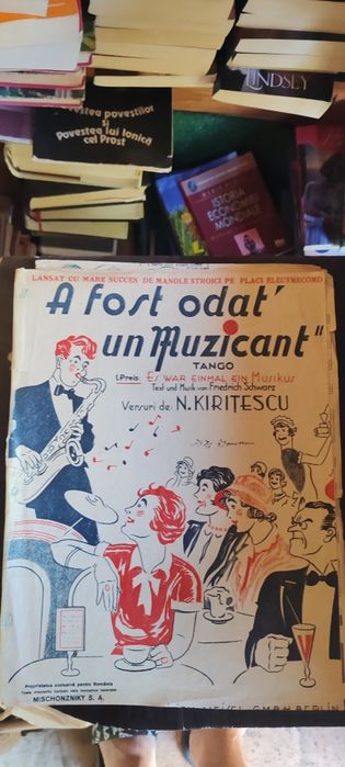 partituri din perioada interbelică