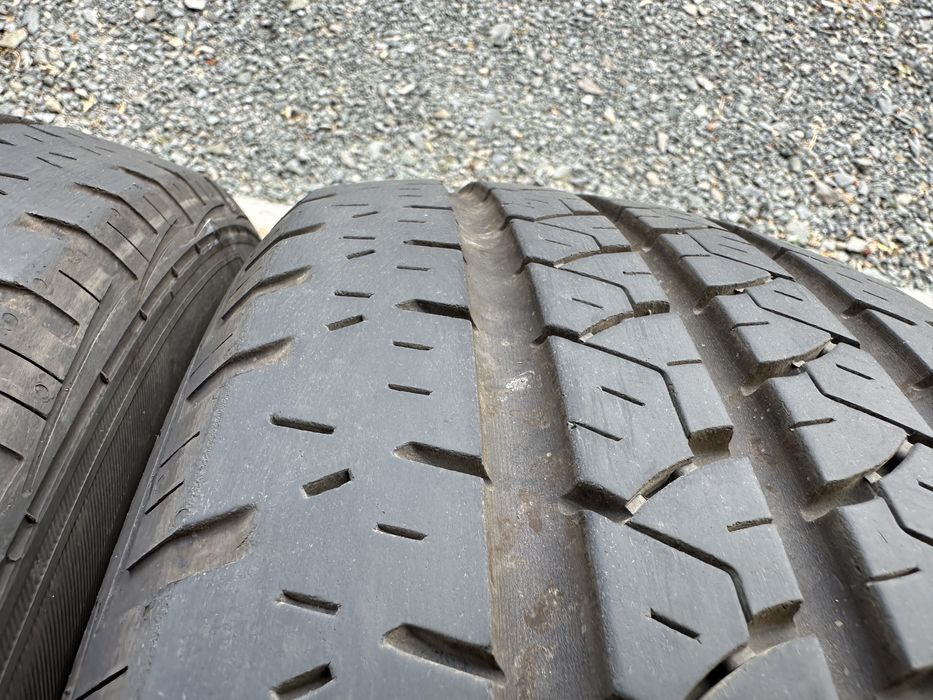 4бр. Отлични Летни Гуми 195/60R/16C -BARUM- DOT:0822- 8,3мм + 7,3мм