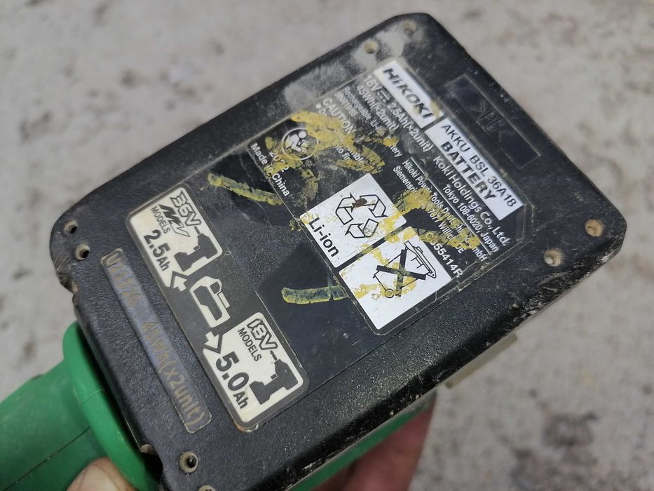 Soricel Hikoki Multivolt 36V/5ah an 2020 aproape nou